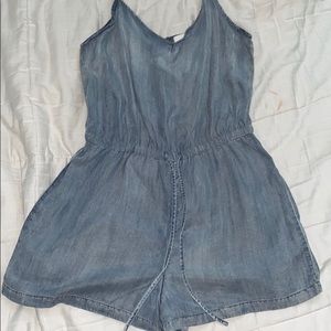 Aritzia Denim romper